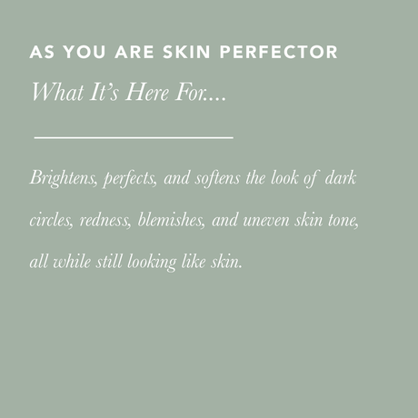 As You Are Skin Perfector / Almond