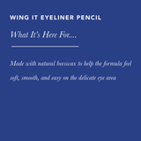 Wing It Eyeliner Pencil / Midnight Black